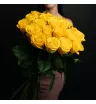 25 желтых роз Россия (60 см) 1