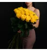 25 желтых роз Россия (60 см) 2
