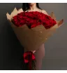 51 роза красная Россия (60 см) 3