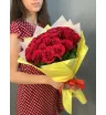 25 роз красных Кения 2