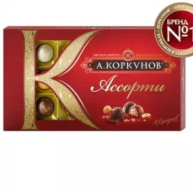 Конфеты А. Коркунов от интернет-магазина «Говорящие цветы»