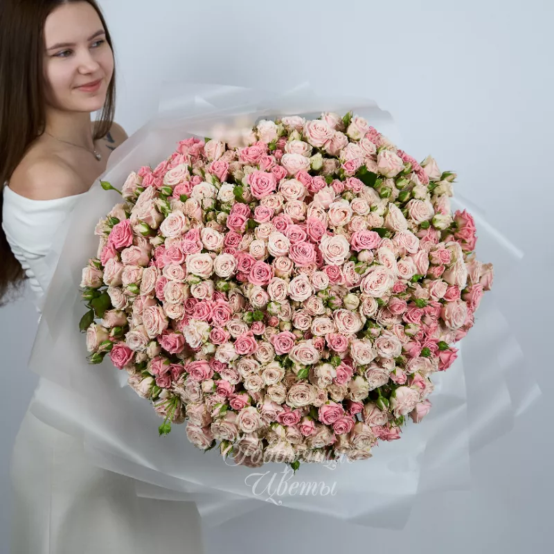 101 кустовая роза
