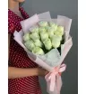 15 белых роз Кения 1
