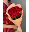 11 красных роз Кения 1